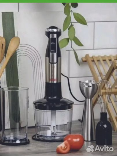 Блендер погружной braun новый