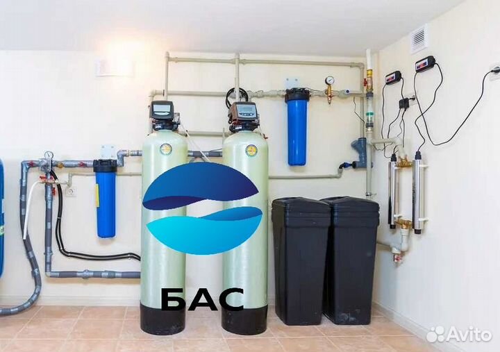 Фильтр для воды безреагентный, обезжелезивание