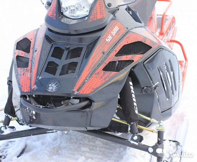 Снегоход irbis tungus 500L NEW красно-чёрный