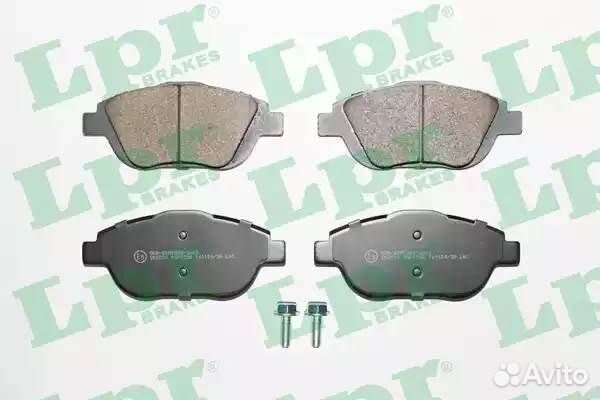 Колодки тормозные citroen C3 1.6 09/DS3 1.6 10- пе