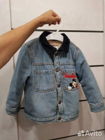 Куртка zara для мальчика 98