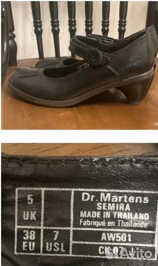 Туфли Dr Martens Мартинсы 37