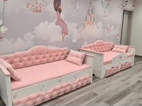 Детская кровать-диван Принцесса