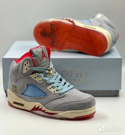 Trophy Room & Nike Air Jordan 5 Retro Ice Blue