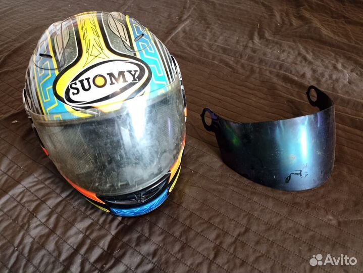 Мотоциклетный шлем Suomy бу