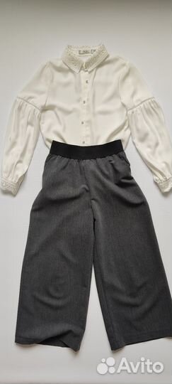 Школьная блузка, юбка, кюлоты для девочки, б/у