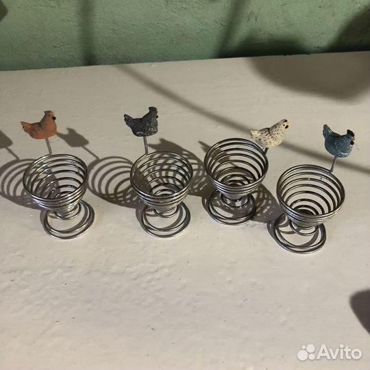 Подставка для яиц (металл) 4 штуки