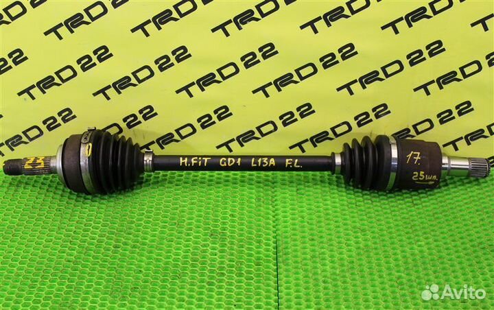 Привод передний левый Honda Fit GD1 L13A 2002