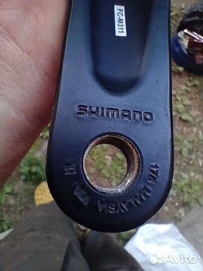 Шатуны shimano 175 48/38/28
