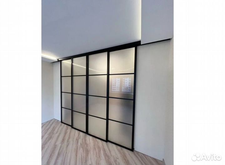 Раздвижная перегородка с фабрики