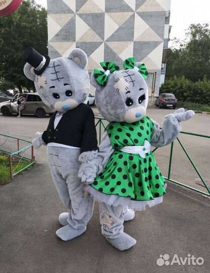 Ростовая кукла Мишка (пара)