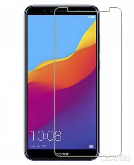 Защитное стекло Huawei Honor 7C Pro (прозрачное)