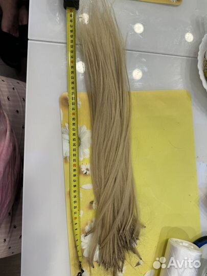 Волосы для наращивания бу
