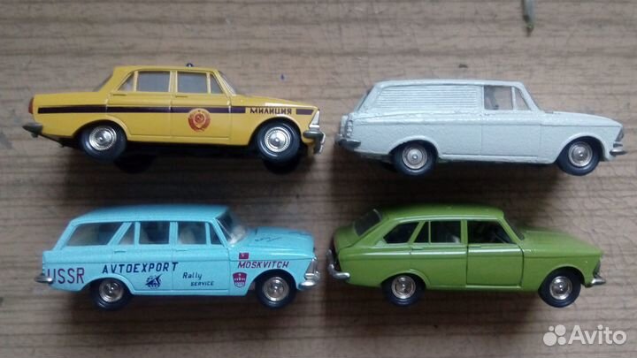 Модели автомобилей 1:43 СССР