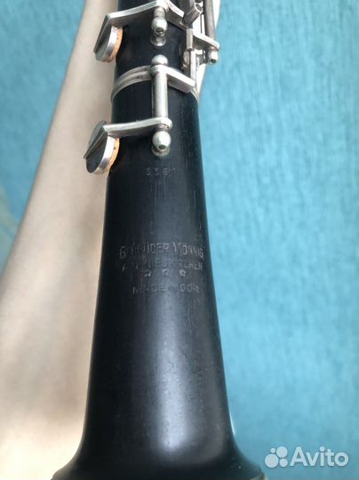 Гобой Gebruder Monnig Markneukirchen