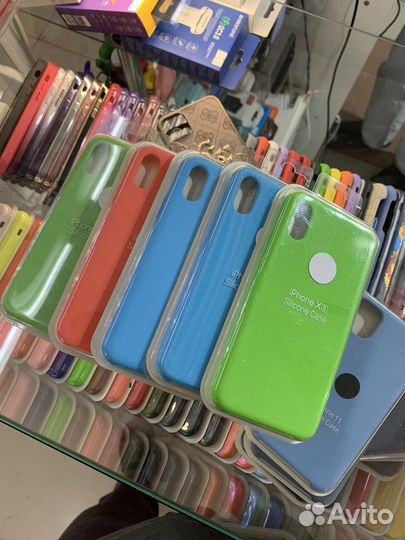 Чехлы на iPhone silicone case под оригинал