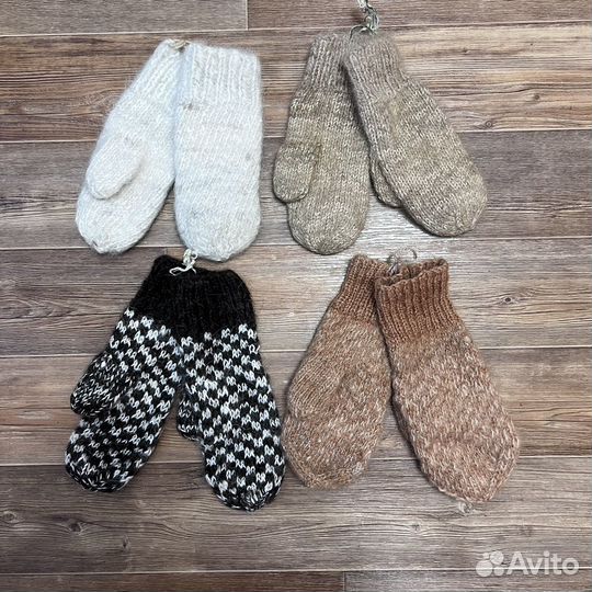 Рукавицы из собачьей шерсти