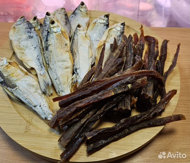 Рыба вяленная