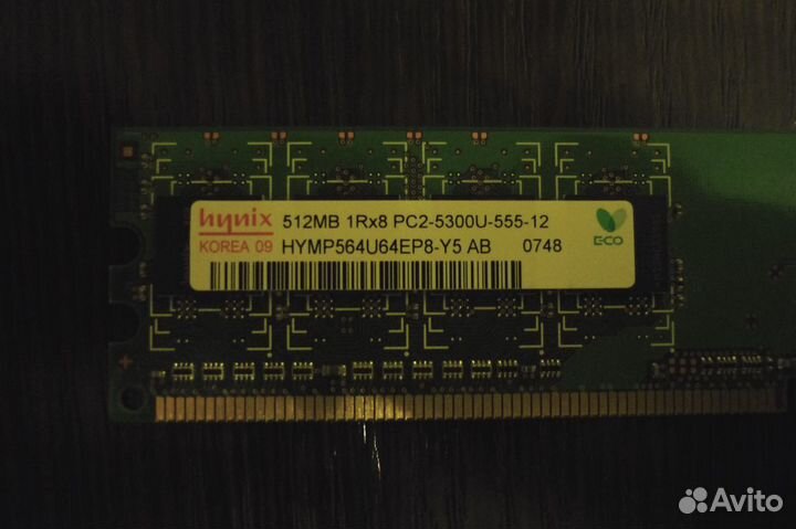RAM 512Mb kingmax / hynix DDR2