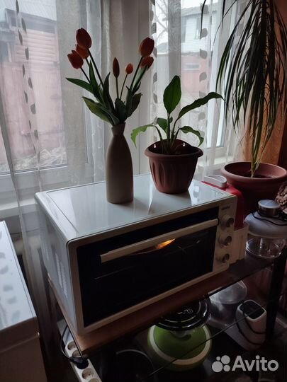 Мини печь духовка бу