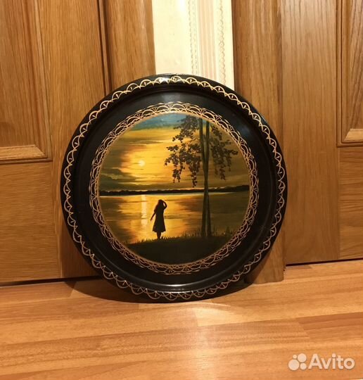 Поднос жестяной, 88-89год