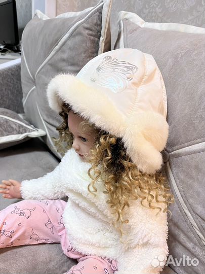 Зимняя шапка для девочки