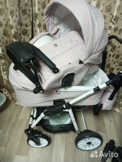 Коляска 2 в 1Детские коляски 2 в 1 Alpina Indigo