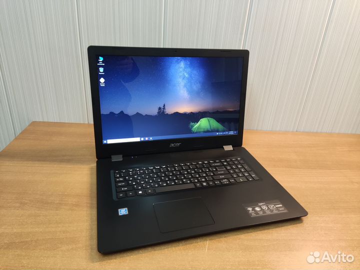 Новый мощный Acer aspire 3 Plus intel/SSD/8GB/17.3