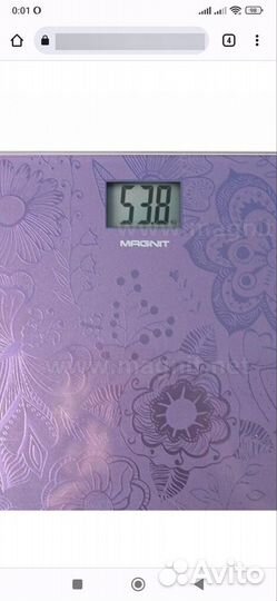 Новые весы напольные электронные