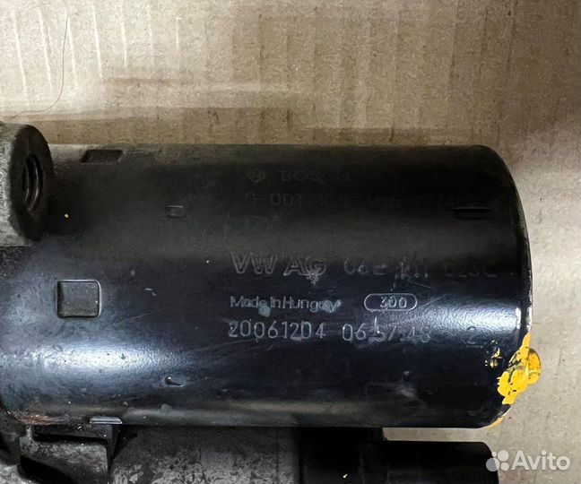 Стартер audi A4/A6/A8 2.4-3.2 FSI