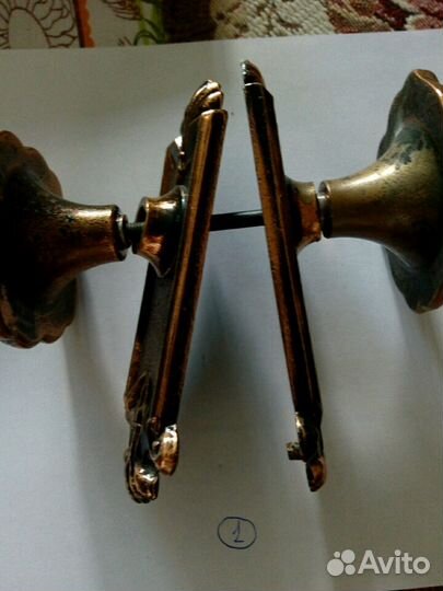 Дверные ручки(СССР) -3шт-идеал.состояние