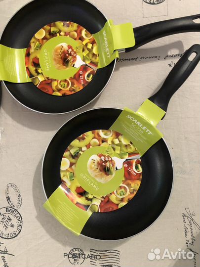 Новые сковородки, подходят для индукции
