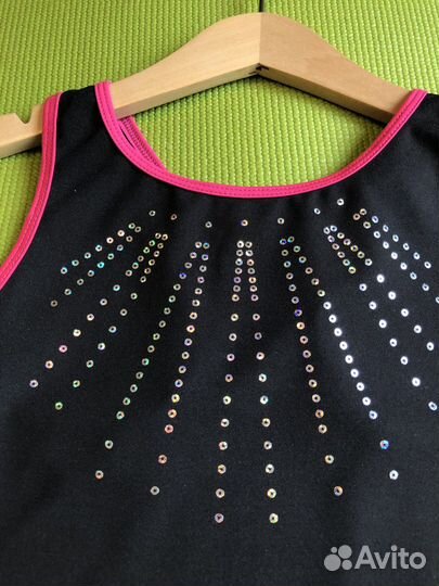 Купальник, топ для танцев и для хореографии 128