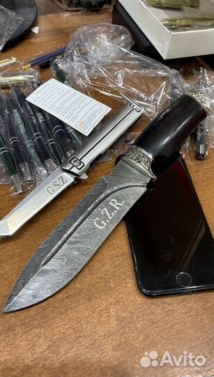 Гравировка на ноже со смыслом