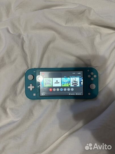 Nintendo switch lite с играми