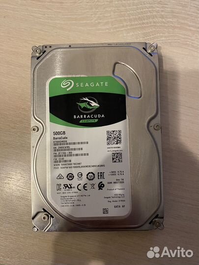 Жесткий диск 500 гб seagate