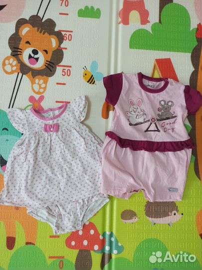 Боди для девочки 62 68