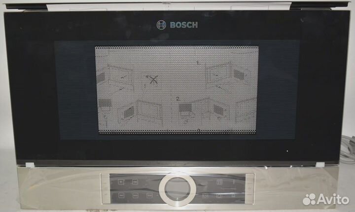 Встраиваемая микроволновая печь bosch BFR634GS1 S