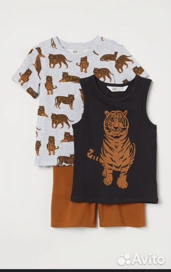 Костюм летний hm и кофта 92 98