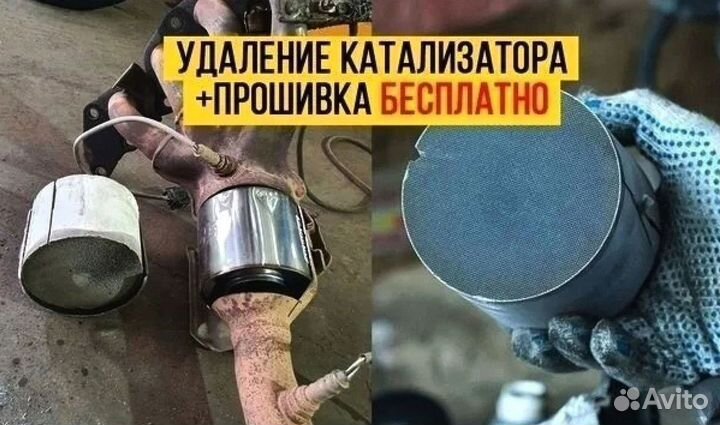 Удаление катализатора бесплатно