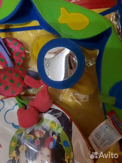 Мягкая дуга tiny love + 3 растяжки-игрушки