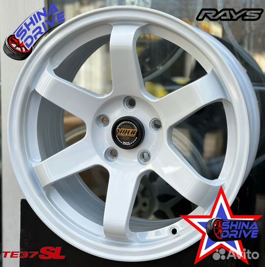 Диски Rays Volk TE37 R17 5x100 White Gloss