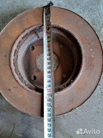 Диск тормозной передний Chevrolet Lacetti