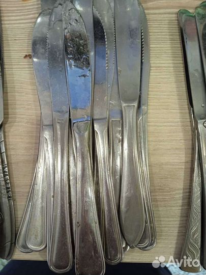 Ножи, нерж, столовые приборы