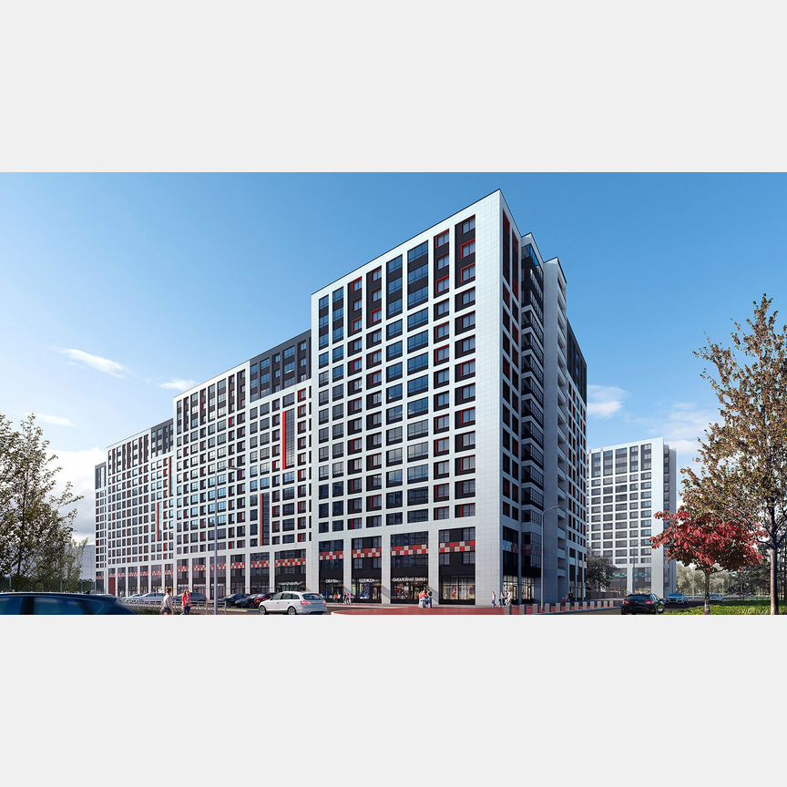 1-к. квартира, 34,8 м², 8/16 эт.