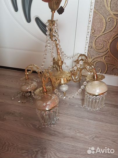 Люстра хрустальная