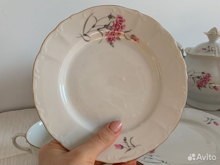 Сервиз чайный Czechoslovakia 23 предмета