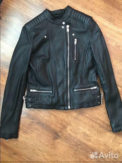 Косуха новая натуральная кожа. Фирма Zara