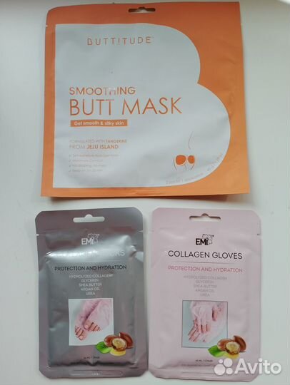 Маски для лица тканевые и тд 37шт