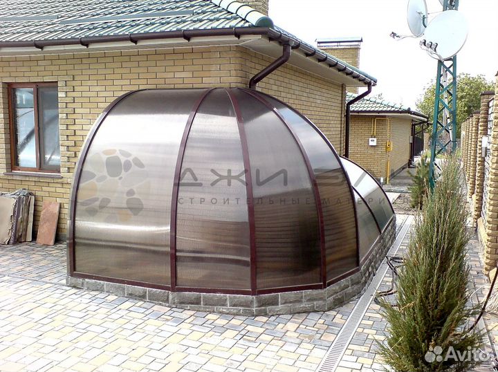 Сотовый поликарбонат цветной